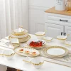 Luxury Scalloped Edge Dish Set - Image 2