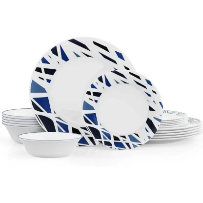Round Floral Edge Dish Set - Image 5