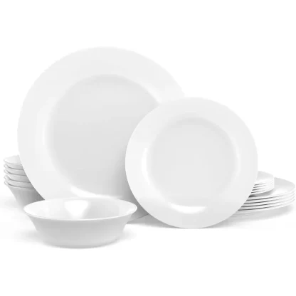 Round Floral Edge Dish Set - Image 6