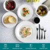 Round Floral Edge Dish Set - Image 3